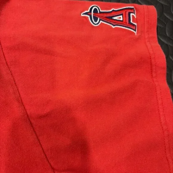 Rare Vtg 1990’s Team Nike MLB Anaheim Angels Sz XXL Red shohei ohtani mike trout - Picture 5 of 10